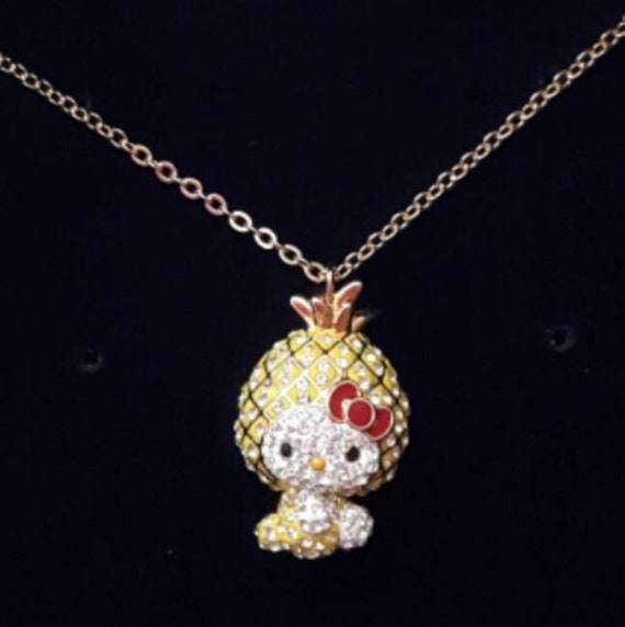 Swarovski pineapple deals necklace