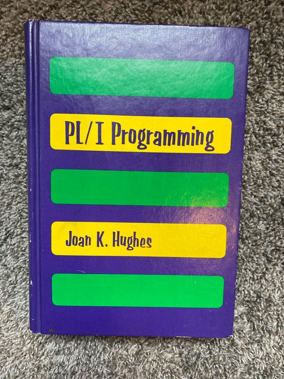 Vintage 1973 PL/I Programming Computer Programming Book | Etsy