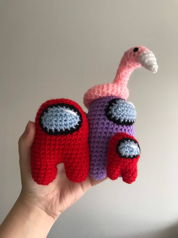 Among Us 4 Crochet Amigurumi Plush Mini 