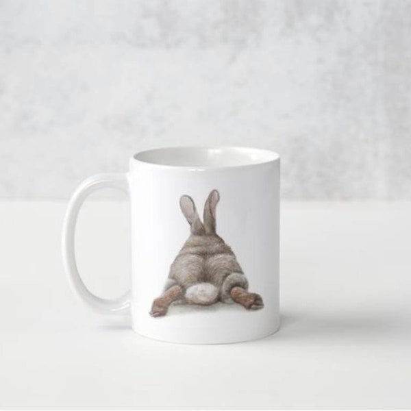 Tasse mit Hasen