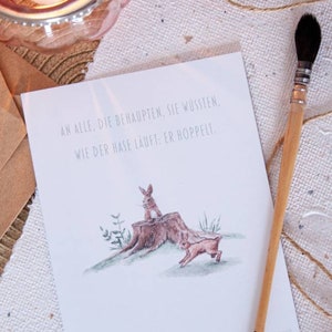 Lapins de cartes de voeux