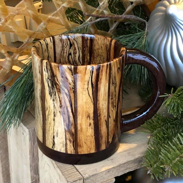 Wooden Coffee Mug