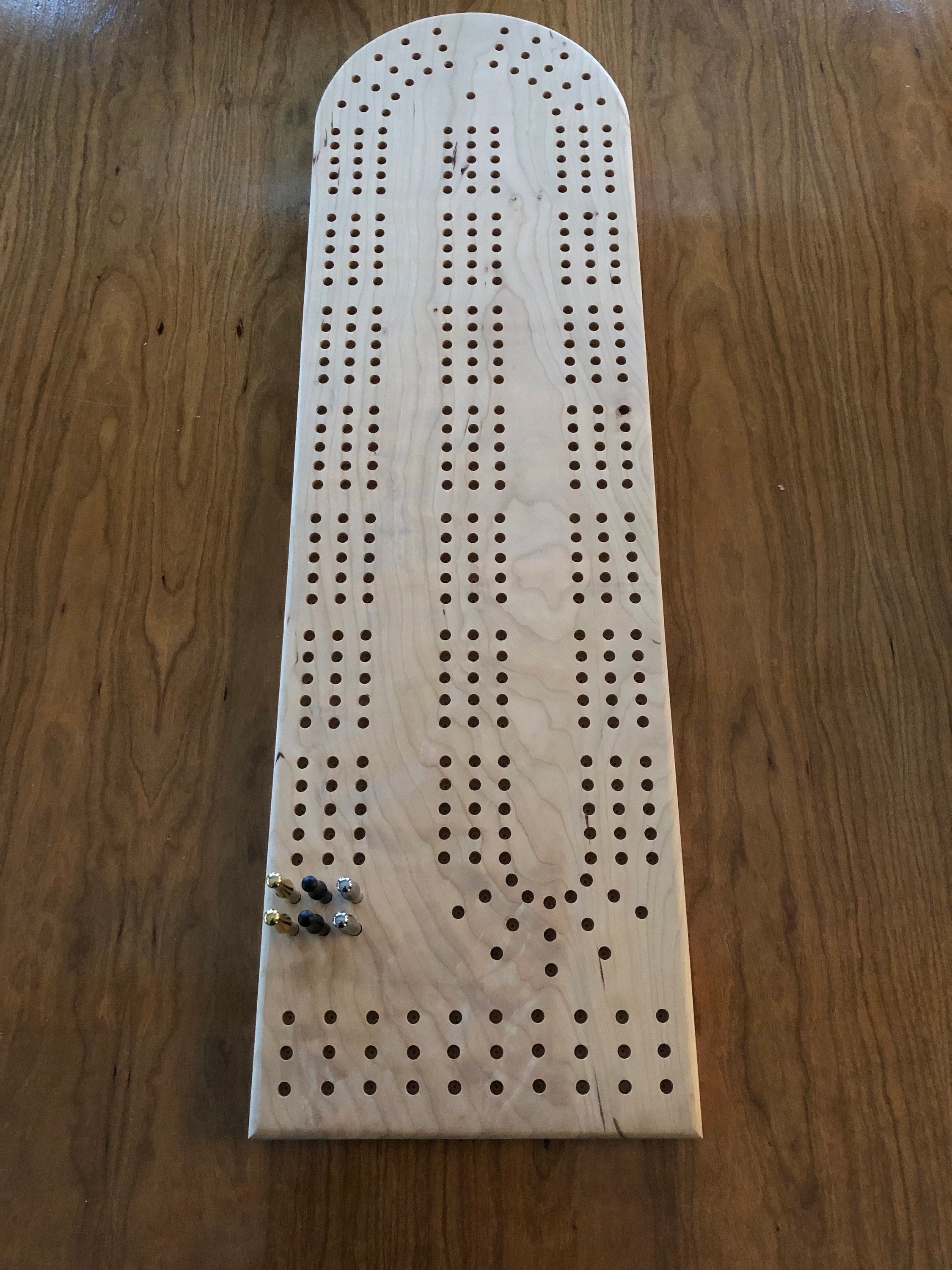 Extra Large 3 Person Cribbage Board Etsy