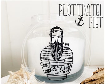 Plotter/laser file *Seaman Piet*
