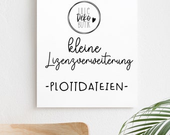 Plottlizenz klein