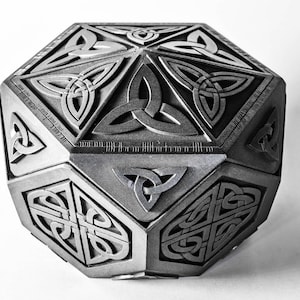 Handmade Hexagon Celtic Treasure Box: Scottish Trinket Box L