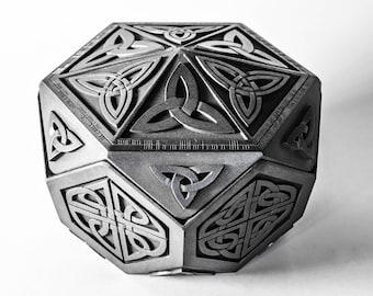 Handmade Hexagon Celtic Treasure Box: Scottish Trinket Box L
