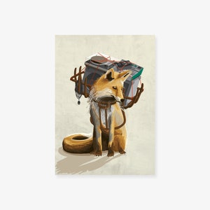 Nettoyeur – Carte postale