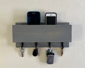 Modern Key Holder For Wall Etsy