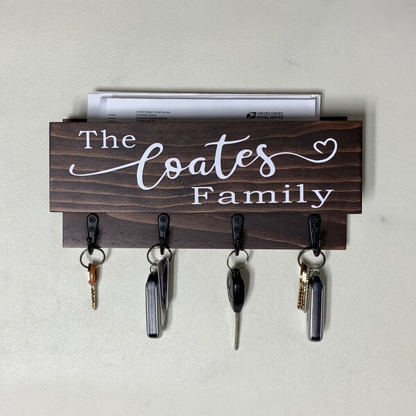 Couple For Wall Personalised Home Sweet Home | Personalised Gifts Key Holder