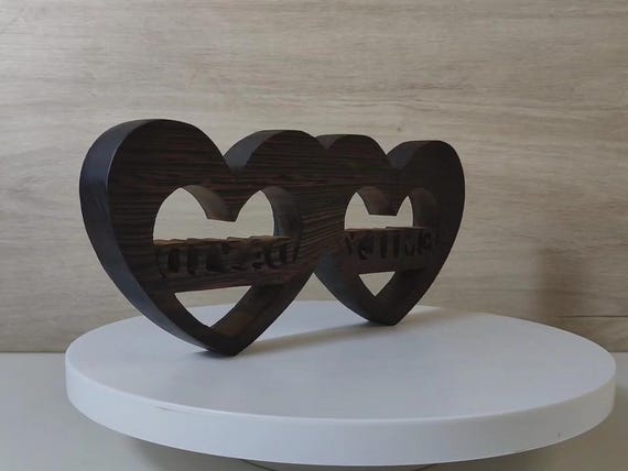 solid wood Personalized any name letter word sign symbol logo stand plaque block gift present sanded for painting home office wedding party