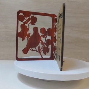 Op maat gemaakte gepersonaliseerde echt hard massief hout lasergravure plaque kaart huwelijksuitnodiging valentijn verjaardag kerstcadeau aanwezig