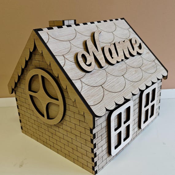 personalised bespoke custom made laser cut engraved wood wooden pet house home hutch cat dog tortoise hamster guinea pig reptile chinchilla