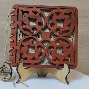 Op maat gemaakte gepersonaliseerde echt hard massief hout lasergravure plaque kaart huwelijksuitnodiging valentijn verjaardag kerstcadeau aanwezig