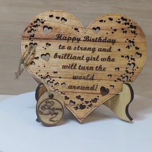 Op maat gemaakte gepersonaliseerde echt hard massief hout lasergravure plaque kaart huwelijksuitnodiging valentijn verjaardag kerstcadeau aanwezig