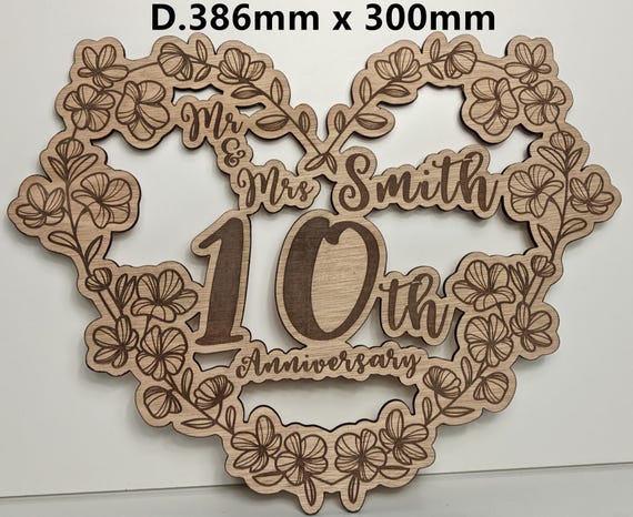 custom made personalised bespoke laser cut engraved wood picture photo name word wall door plaque letter number sign logo design wedding