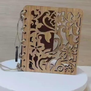Maßgeschneiderte personalisierte echte harte Massivholz Lasergravur Plakette Karte Hochzeitseinladung Valentinstag Jahrestag Weihnachtsgeschenk Geschenk