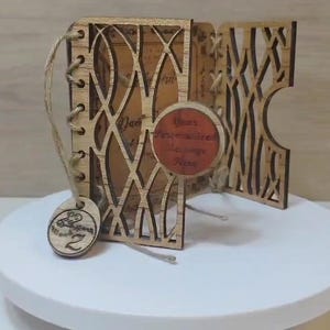 Op maat gemaakte gepersonaliseerde echt hard massief hout lasergravure plaque kaart huwelijksuitnodiging valentijn verjaardag kerstcadeau aanwezig