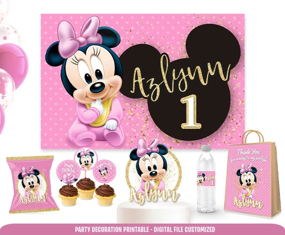 Tiệc sinh nhật Minnie Mouse được yêu thích không chỉ bởi chủ nhân của bữa tiệc mà còn là những khách mời tham dự nữa. Chọn ngay các sản phẩm trang trí Minnie Mouse trong bữa tiệc của bạn để đem lại sự thích thú cho mọi người đến tham gia.