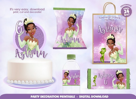 Princess Tiana Cake Topper -  Sweden