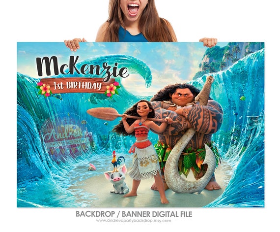 Cumpleaños Moana, Telon De Fondo Moana, Banner Moana, Decoracion Cumpleaños  Moana, Moana Poster, Maui Cumpleños, Fondo Moana Mesa Dulces -  Ireland