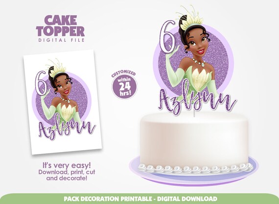 Princess Tiana Cake Topper -  Sweden