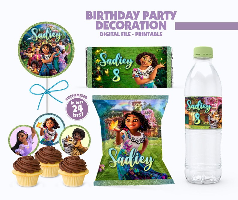 Encanto Birthday Party Decoration Mirabel Birthday Party