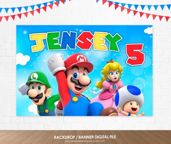 Super Mario Bros Backdrop Super Mario Party Mario Backdrop