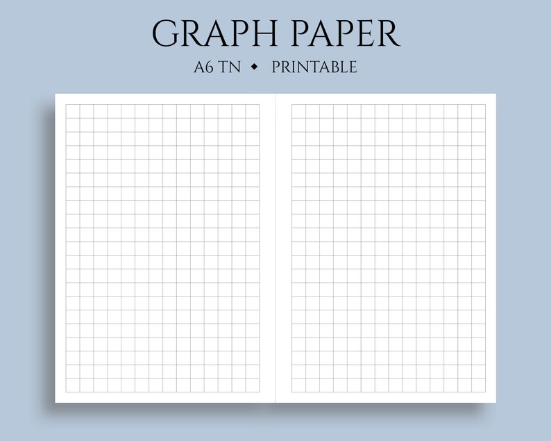 graph paper printable planner inserts bullet journal pages