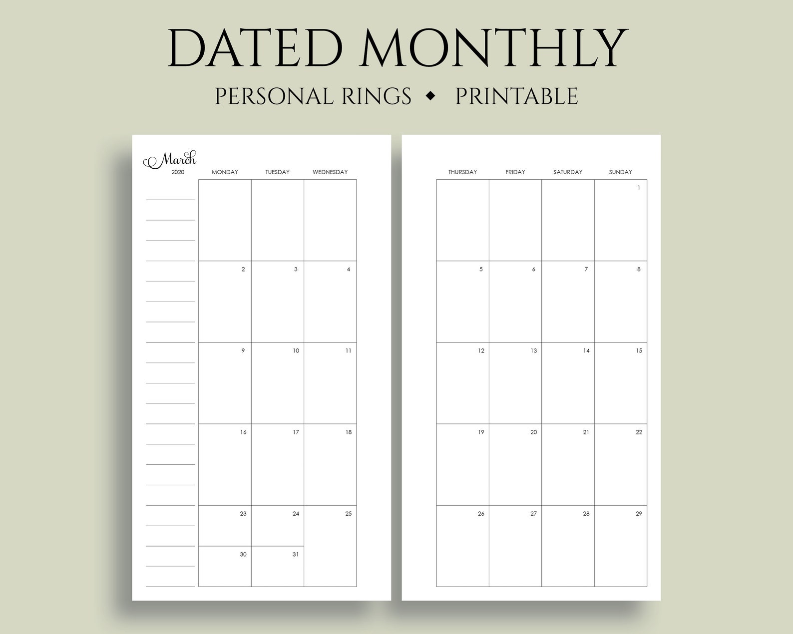 Datetime month