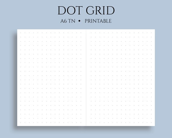 It is a graphic of Bullet Journal Dot Grid Printable in isometric It is a photo of Bullet Journal Dot Grid Printable in isometric