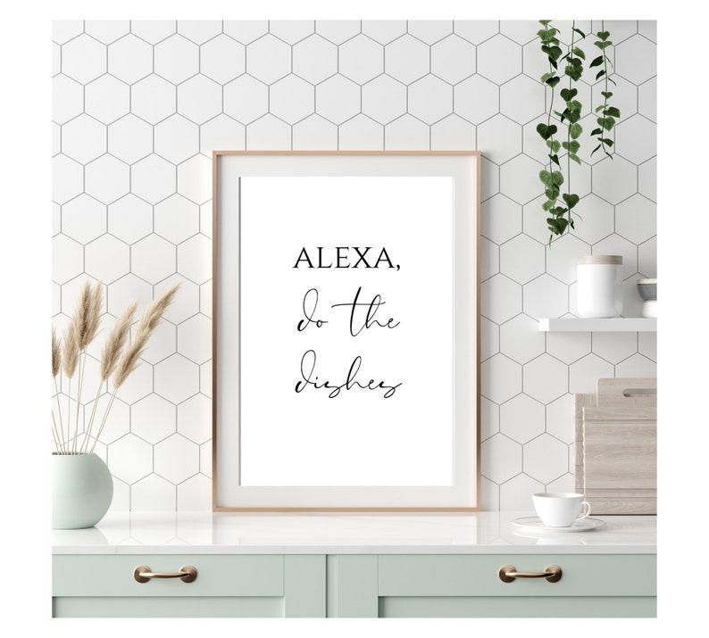 Kitchen Prints Kitchen Wall Art Black and White Kitchen Etsy