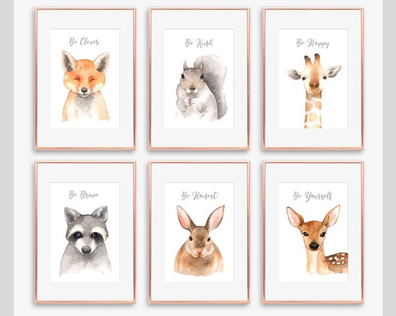 jungle nursery prints