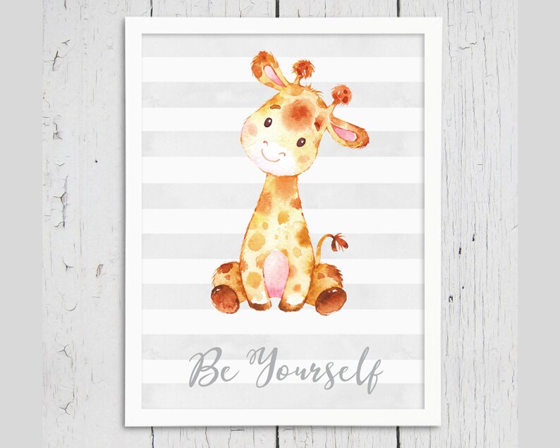 Nursery Prints Animal Prints Animal Prints for Nursery Etsy UK