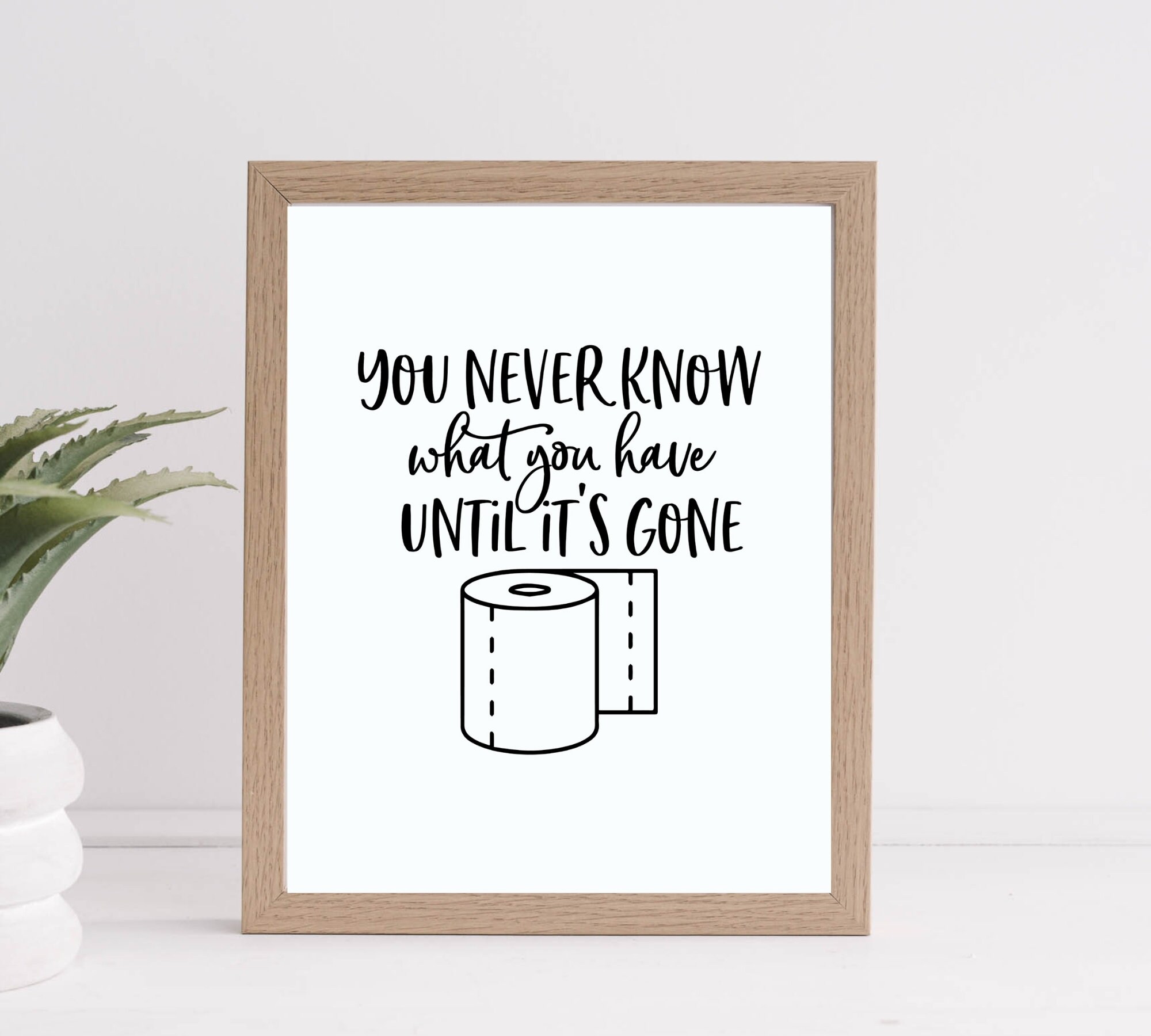 Bathroom Prints Funny Bathroom Print Black and White - Etsy UK