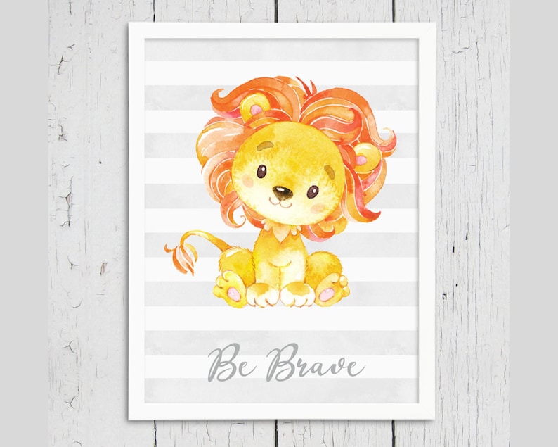 Nursery Prints Animal Prints Animal Prints for Nursery Etsy UK