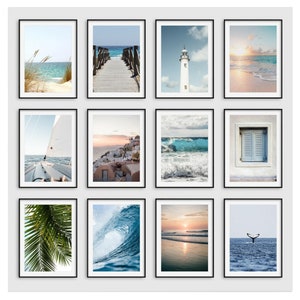 Beach Prints, Ocean Print, Sunset Print, Sea Photo, Sea Photography, Living Room Wall Art, Bedroom Prints, Adventure, Travel, Sand, Seaside