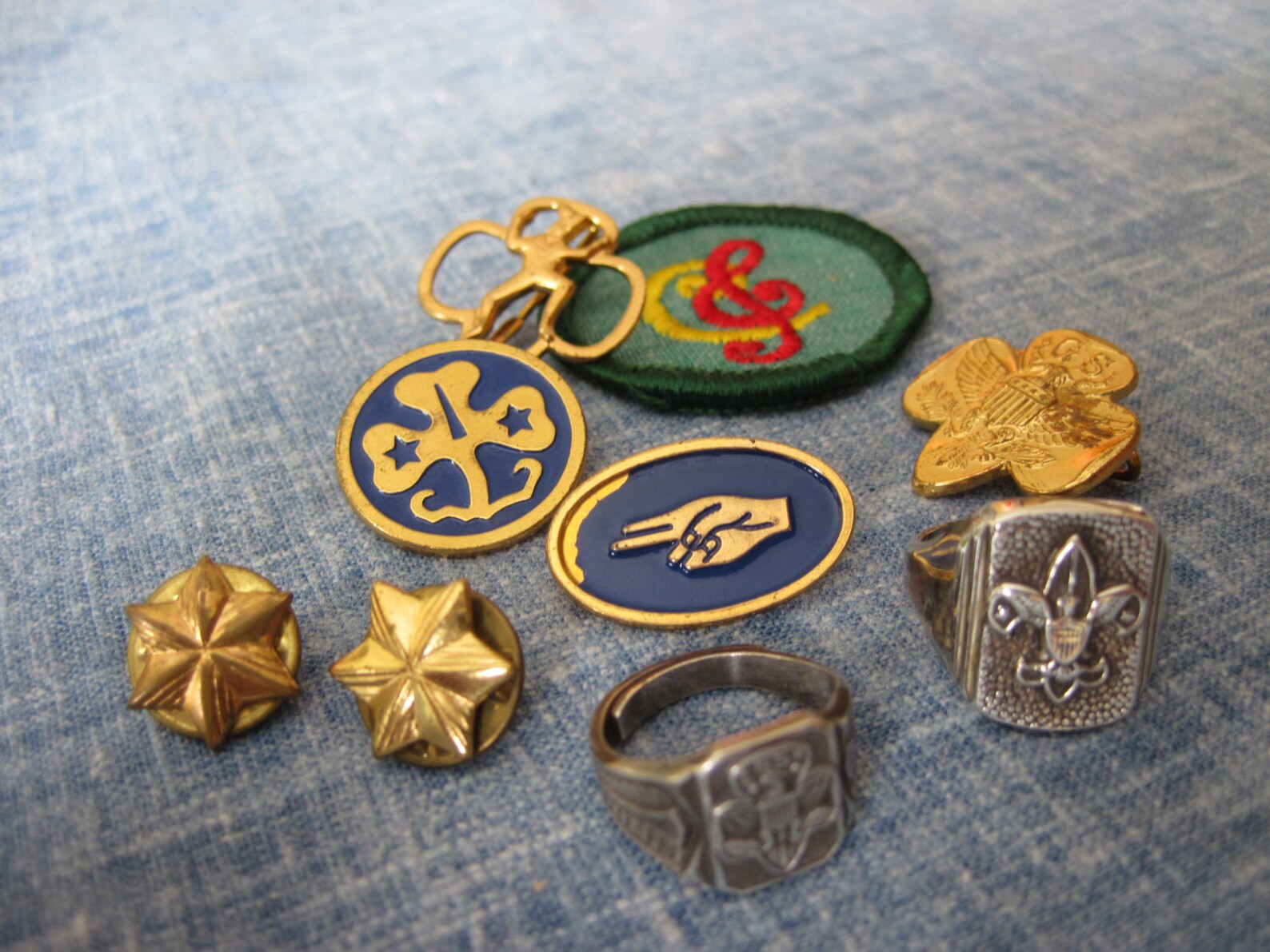 Vintage Girl Scout Jewelry & Patch 1960's Etsy
