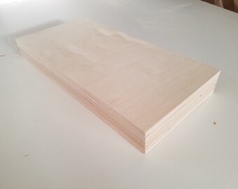 1/8" Birch 12x24 (24 Sheets) Baltic Birch Plywood 3mm