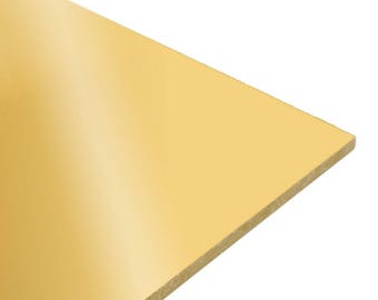 1/8" Acrylic Gold 12x24