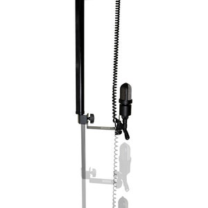 Adjustable microphone lift with Remote Control Ceiling microphone holder Microphone stand Recording studio music artist singer songwriter