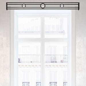 Custom Metal Window Valance, Metal Window Treatments, Metal Window Cornice