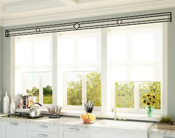 Rustic Home Decor, Decorative Valance, Custom Valance Long, Window Treatments Valances, Valance Kitchen, Window Valance, Window Decorations