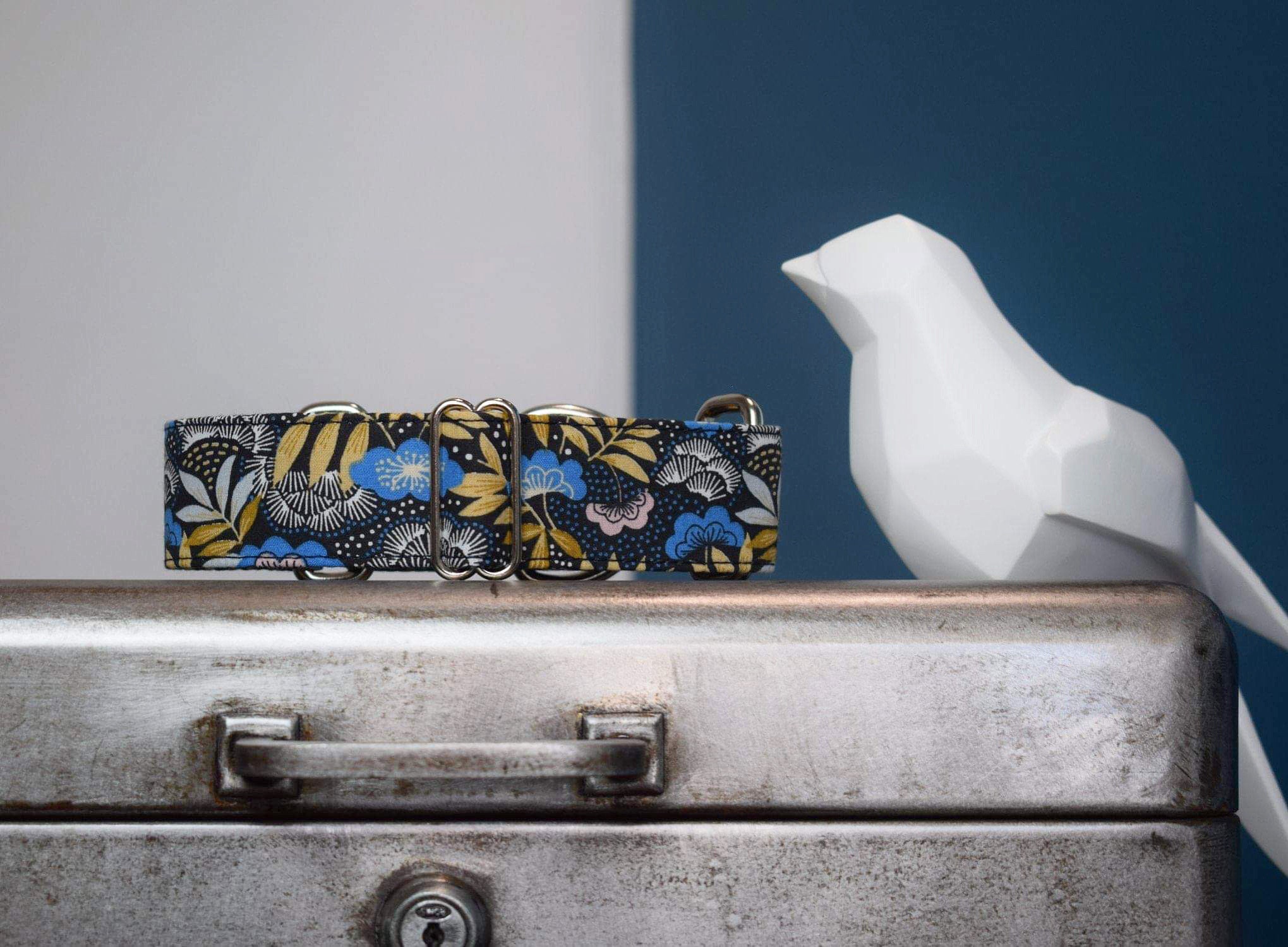 Collier Pour Chiens Réglable, Martingale ou Clip, Lévrier, Galgo, Whippet, Greyhound, Podenco, Lurch