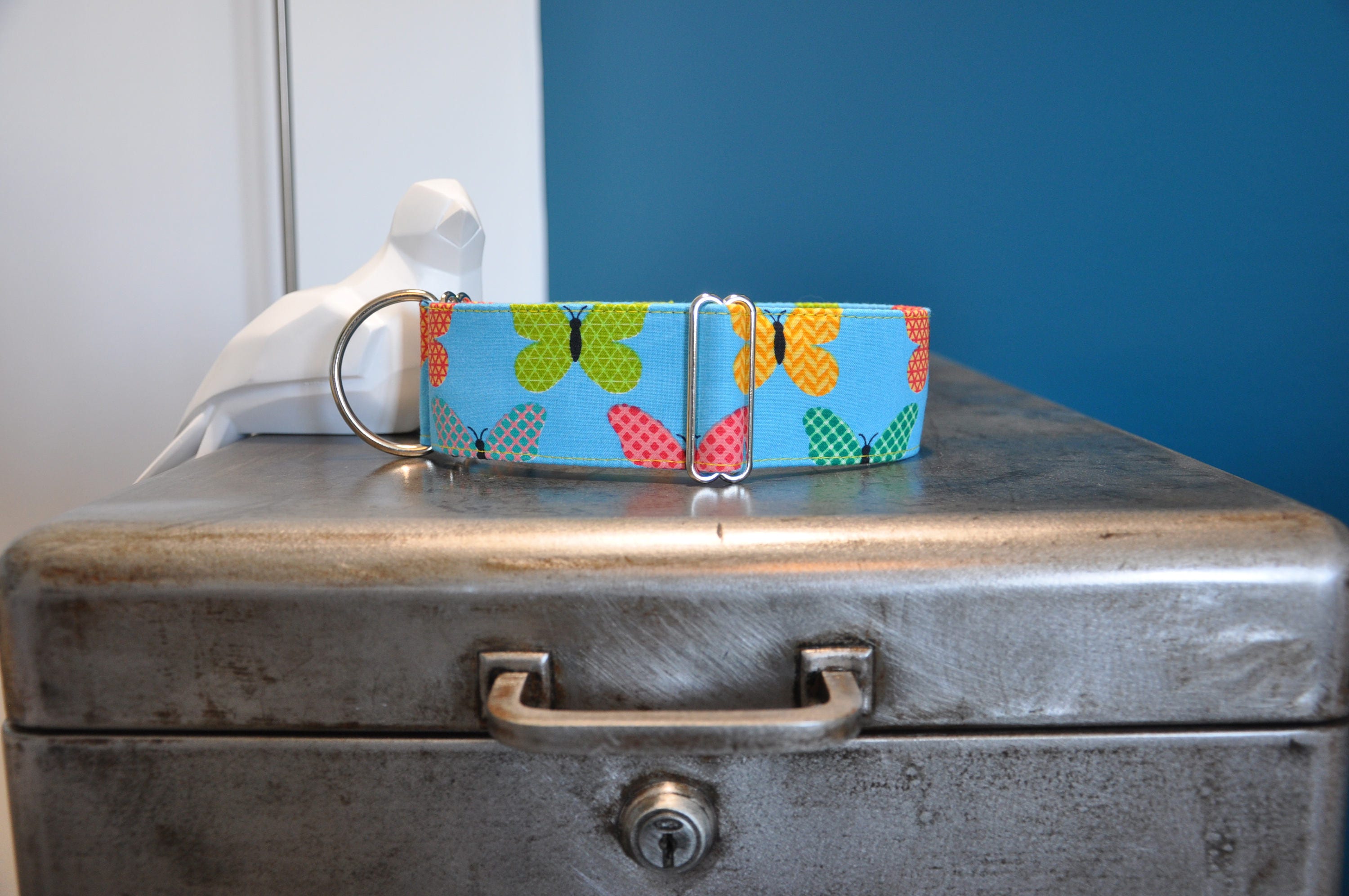 Collier Martingale Réglable Pour Chiens, Lévriers, Papillons, Lévrier, Galgo, Whippet, Greyhound, Po