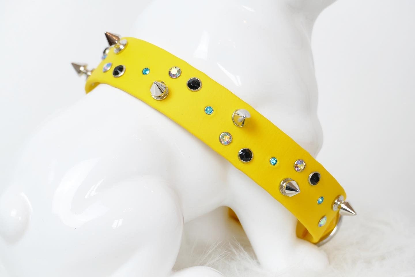 Collier Pour Chien en Biothane, Modèle Yellow Dog, 25 mm