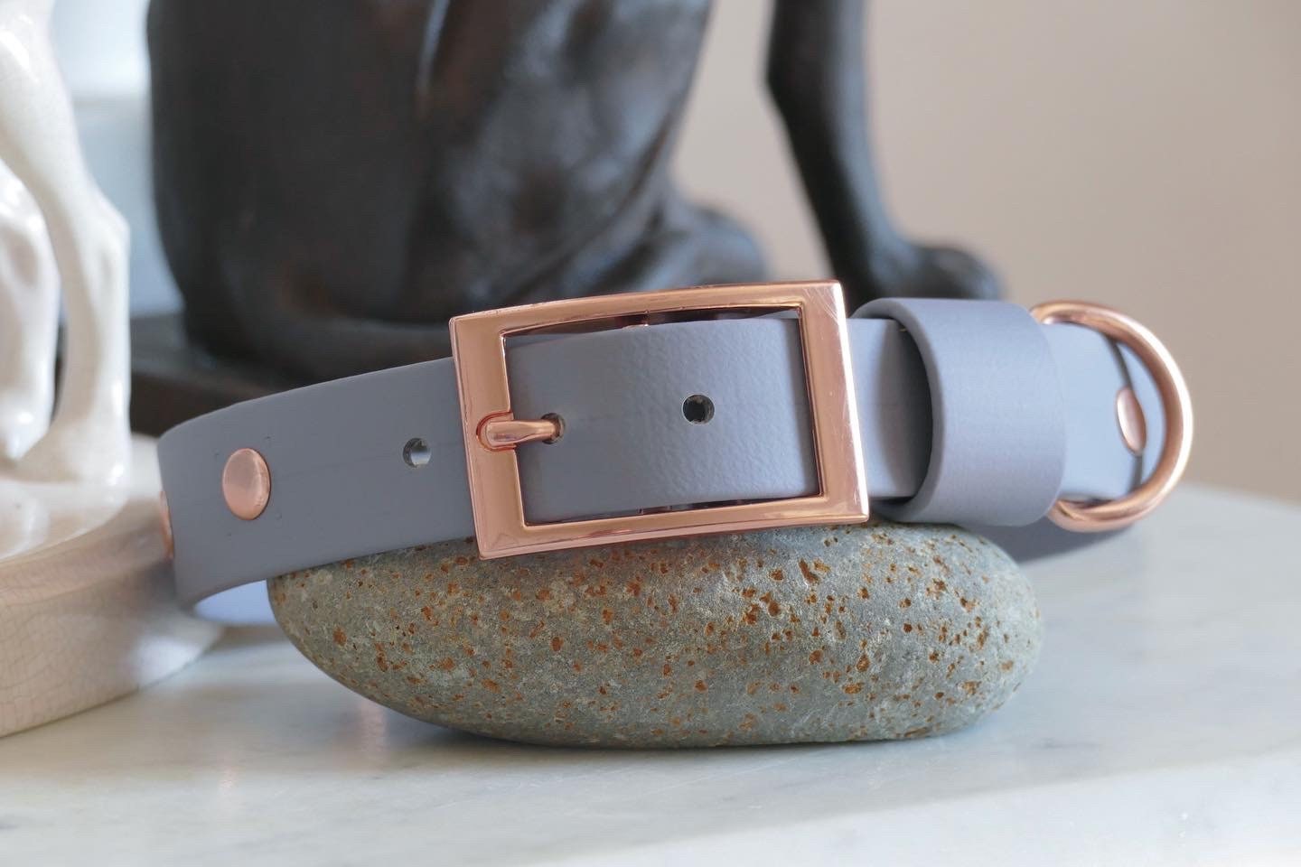 Collier Pour Chien en Biothane, Modèle Happier, 25 mm