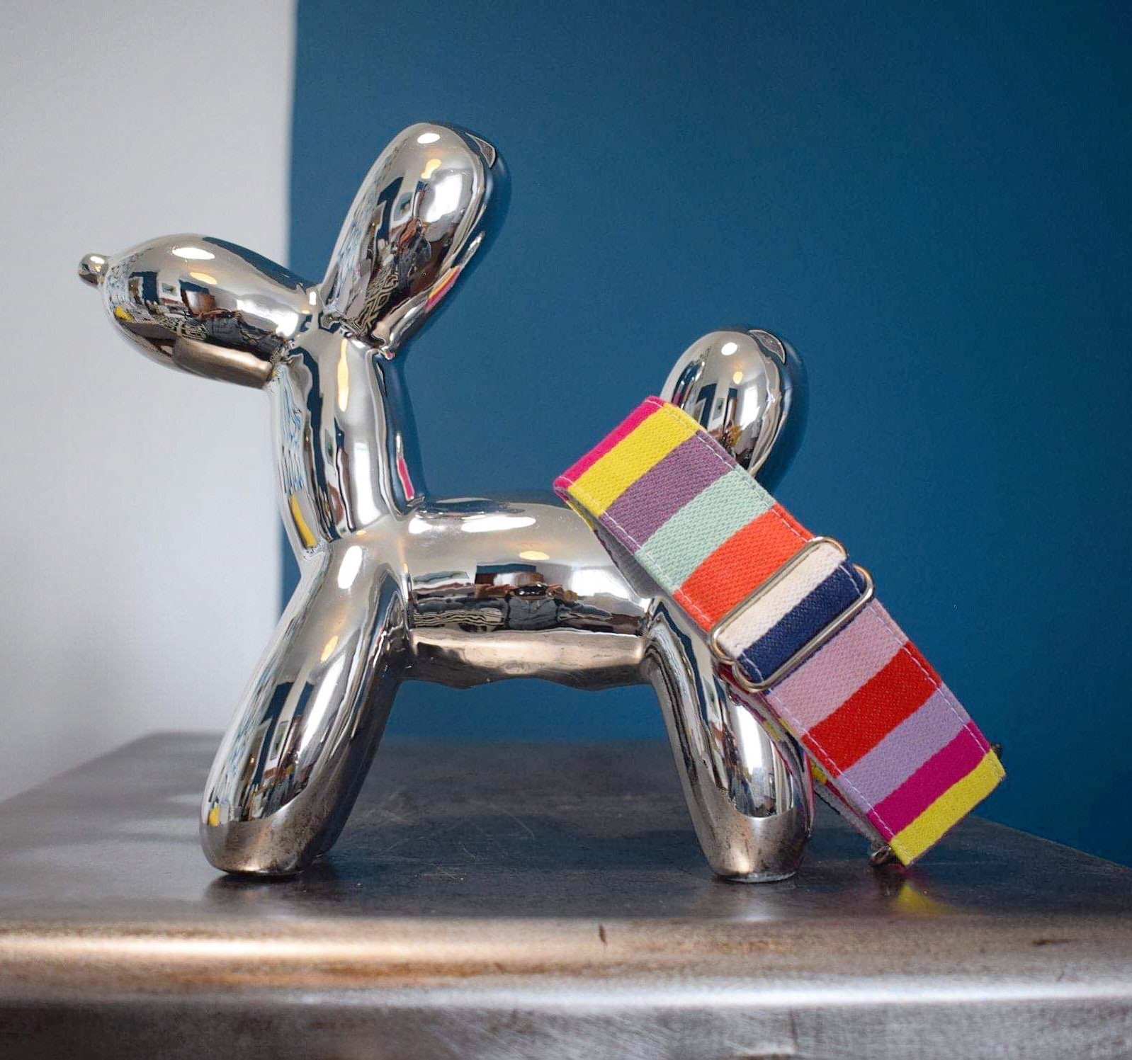 Collier Pour Chiens, Martingale ou Clip, Lévriers, Lévrier, Tissu Basque, Rayures