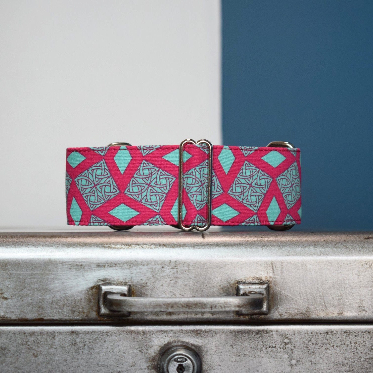 Collier Pour Chiens Réglable, Martingale ou Clip, Lévrier, Ethnique