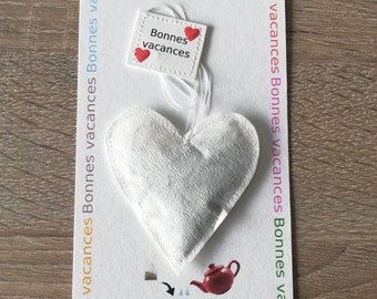 carte merci maitresse coeur thé cadeau